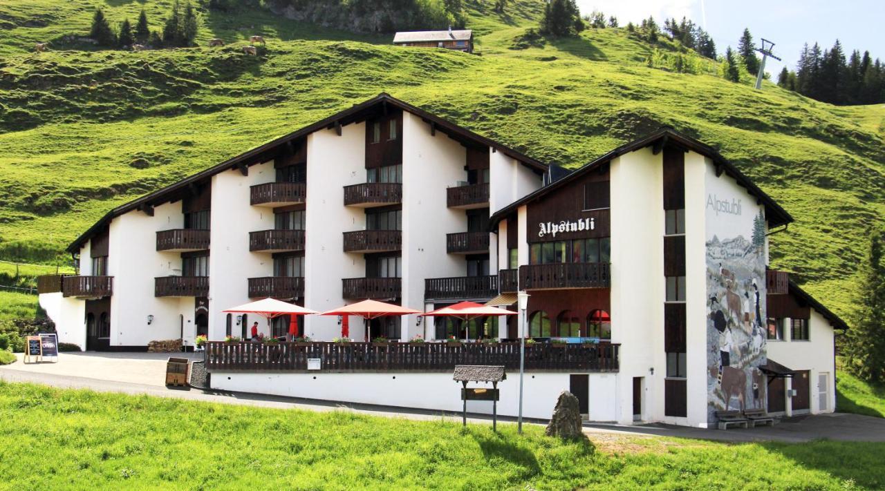 Hotel Alpstubli Stoos ภายนอก รูปภาพ