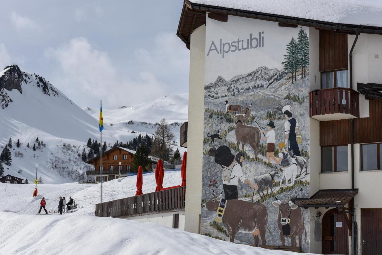 Hotel Alpstubli Stoos ภายนอก รูปภาพ